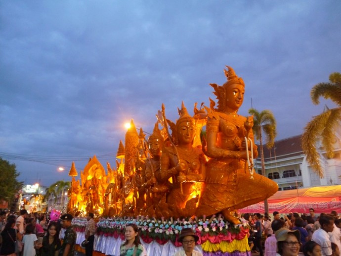 Ubon Ratchathani Candle Festival 2014