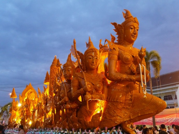 Ubon Ratchathani Candle Festival 2014