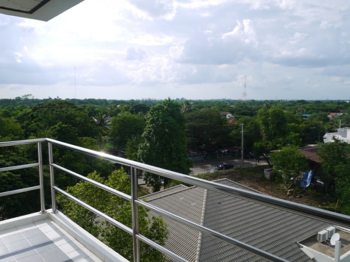 View From 6th Floor VIP Room At Maneerote Hotel, Surin