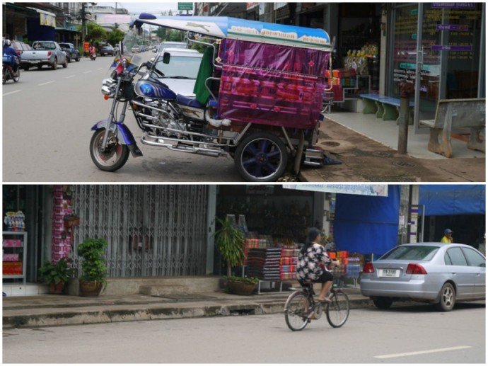 Getting Around Nong Khai By Tuk Tuk And Bicycle