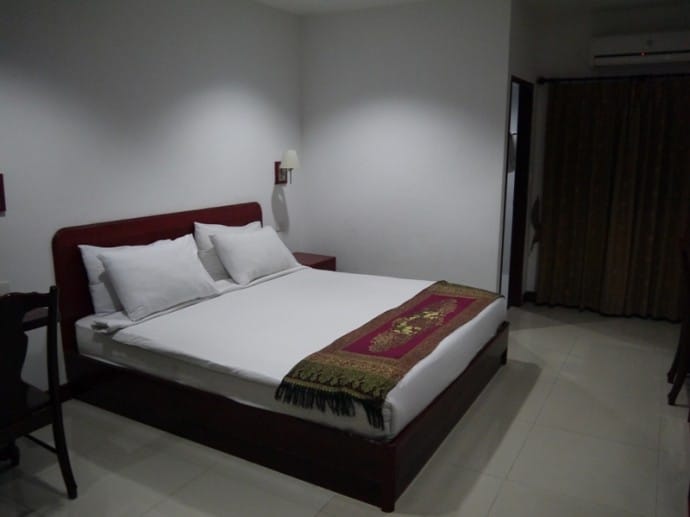 Very Large Double Bed At Phanthipha Residence, Khon Kaen, Thailand