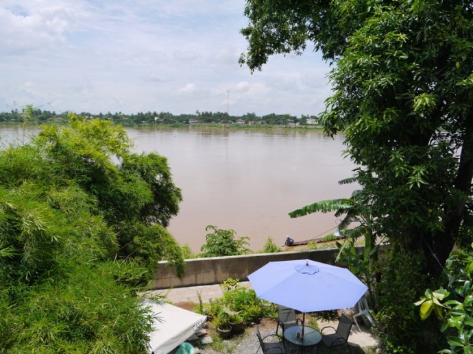 View From Our Room At The Rim Riverside Hotel, Nong Khai