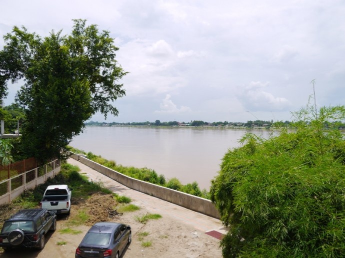 View From Our Room At The Rim Riverside Hotel, Nong Khai