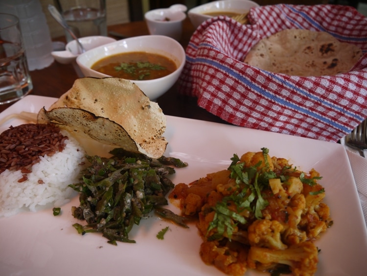 Set Lunch At Suananda Kitchen, Pan Road, Silom, Bangkok