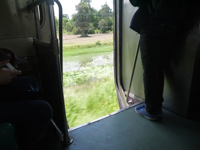 An Open Door On Our Train