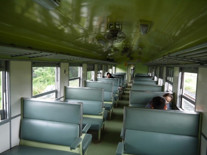 3rd Class Udon Thani To Khon Kaen Train