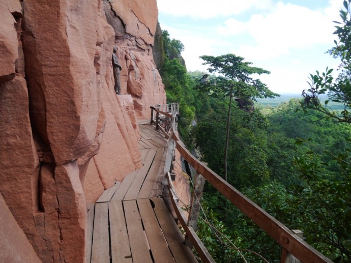 Level 5 Walkway, Including Statue Of Ajahn Juan