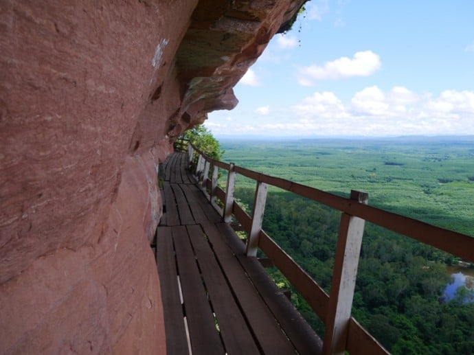 Level 6 Walkway At Wat Phu Tok