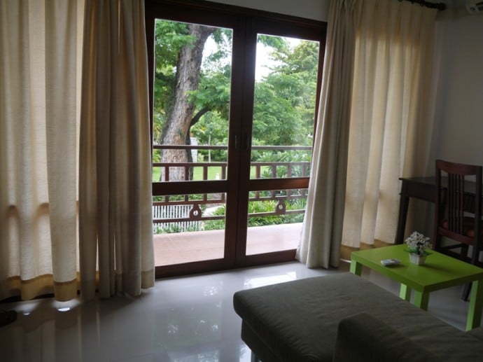 French Doors At AV Hotel, Vientiane