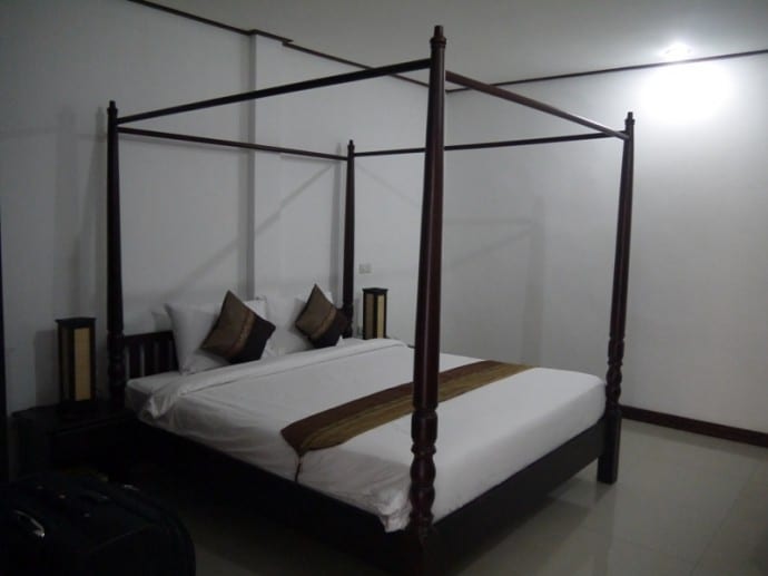 Four-Poster Bed At AV Hotel, Vientiane