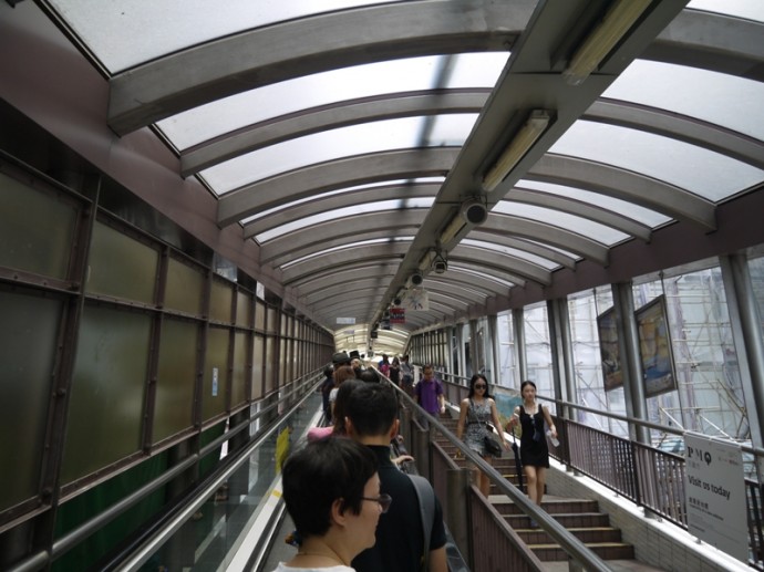 Central Mid-Levels Escalator, Hong Kong Island