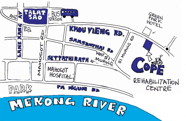 COPE Visitor Centre Map