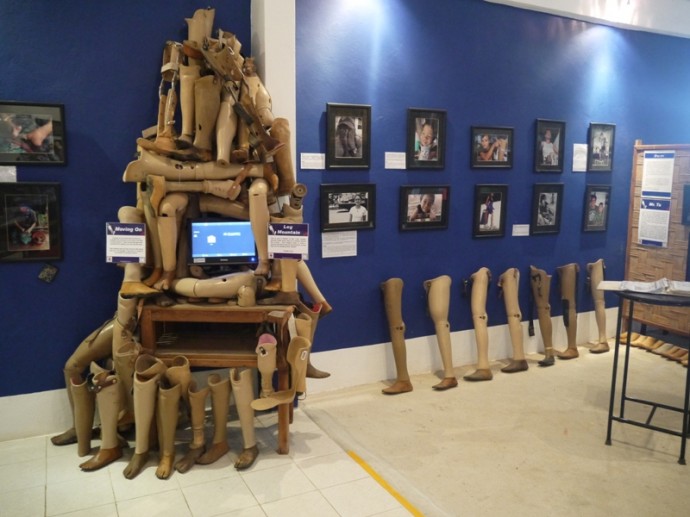 Prosthetics At COPE Visitor Centre, Vientiane