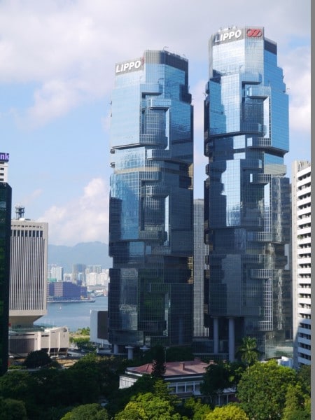 View From The Vantage Point In Hong Kong Park