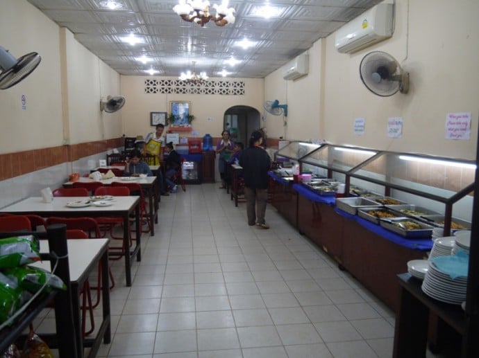 Khua Din Vegetarian Buffet, Vientiane