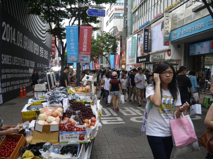 Myeong-dong Shopping District, Seoul