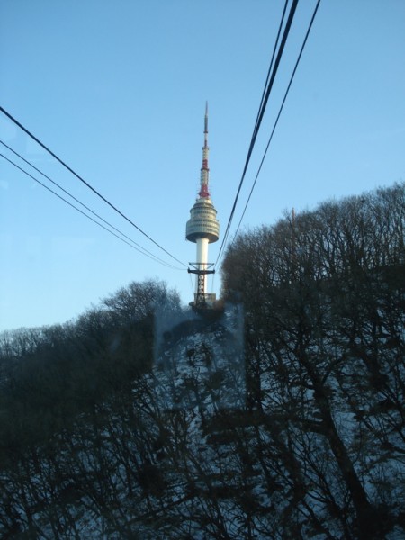 Getting To N Seoul Tower By Cable Car