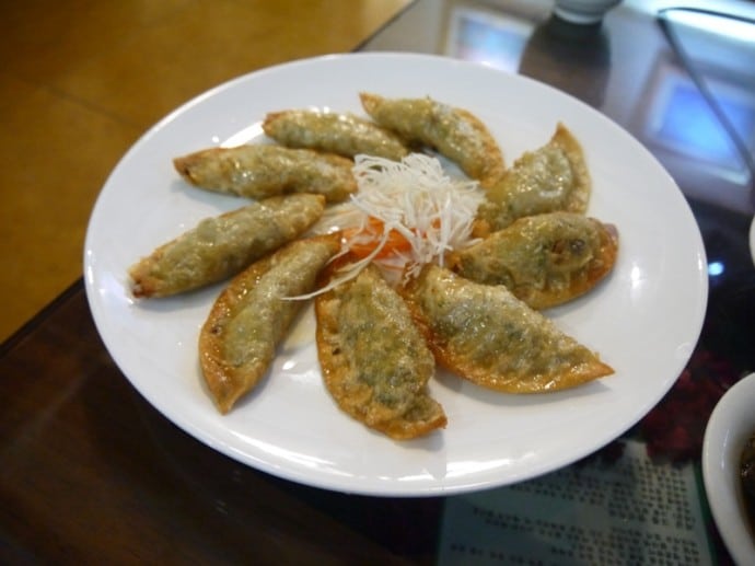 Fried Dumplings Stuffed With Vegetables And Soy Protein