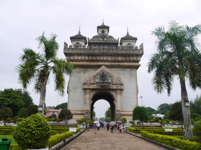 Patuxai, Vientiane, Laos