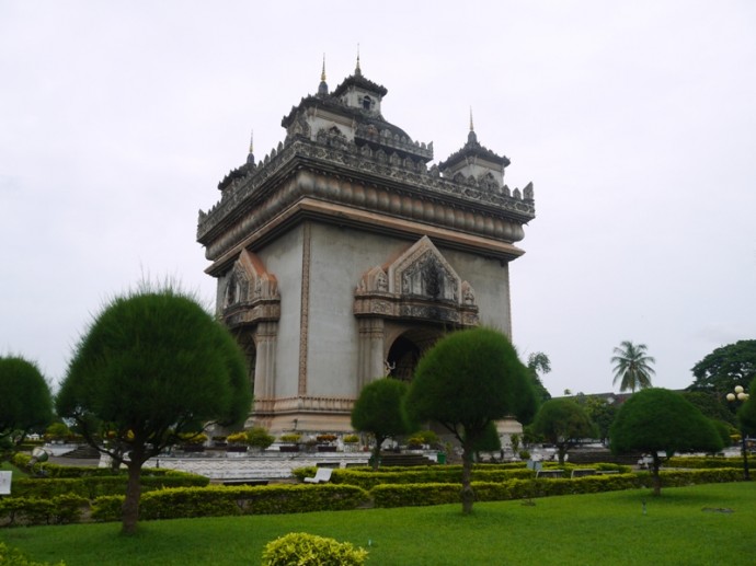 Patuxai, Vientiane, Laos