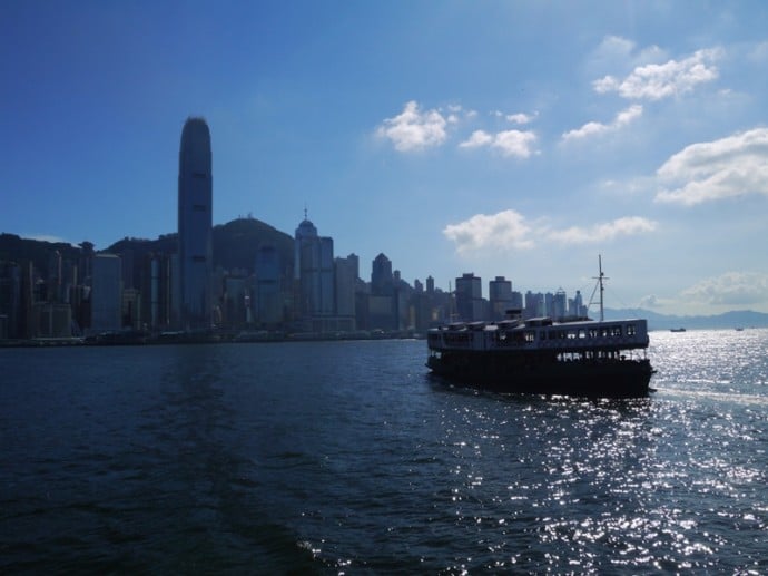 Star Ferry Crossing Victoria Harbour