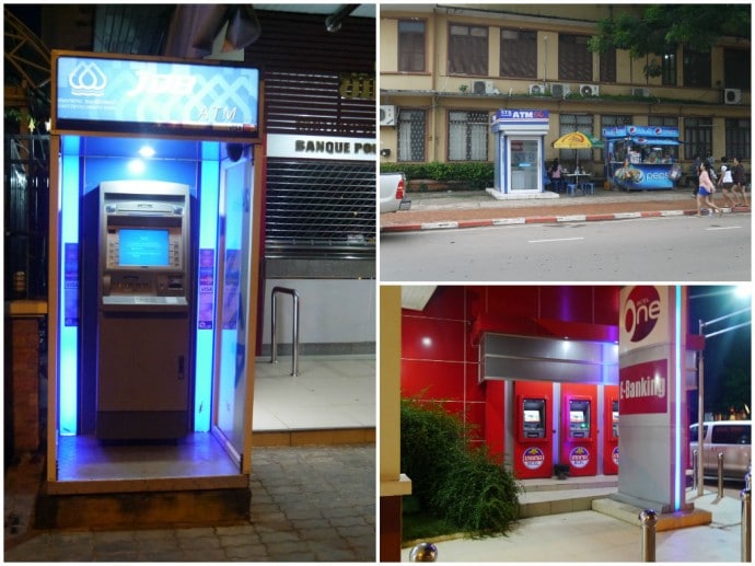 ATMs In Vientiane, Laos