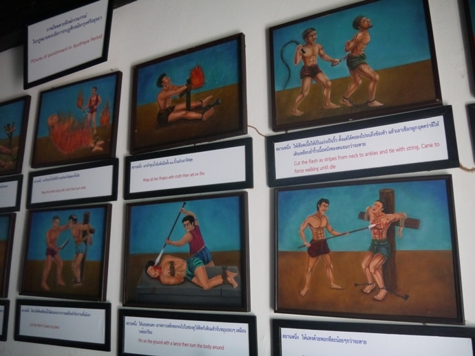 Forms Of Torture Used In Thai Prisons In The Distant Past