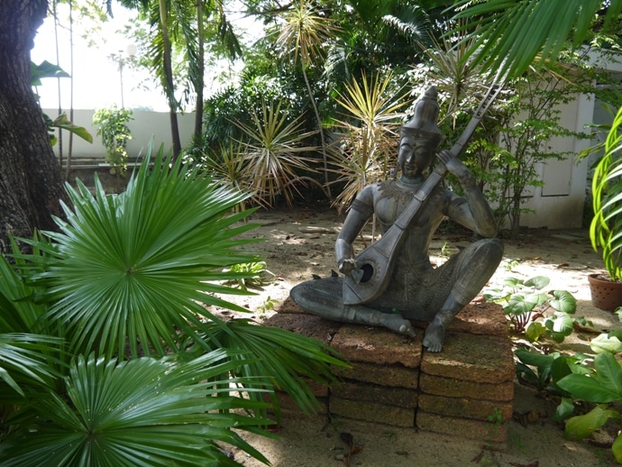 Garden At French Ambassador's Residence In Bangkok