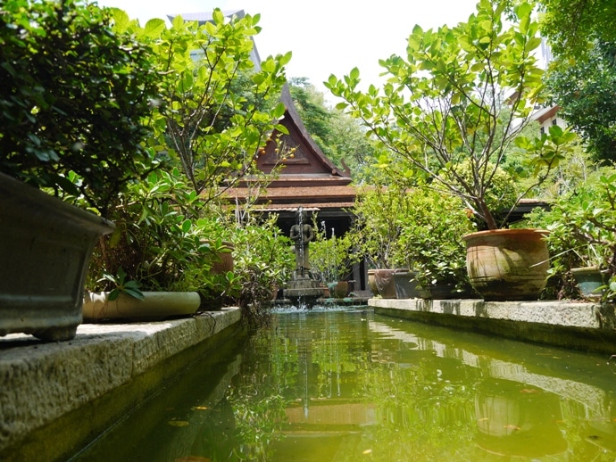 Fish Pond At M.R. Kukrit's Heritage Home