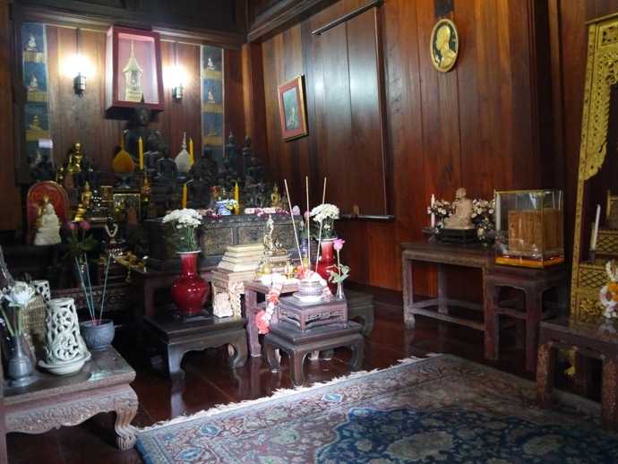 The Family Shrine At M.R. Kukrit's Heritage Home, Bangkok