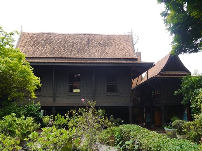 The Main Houses As Seen From The Fish Pond Garden