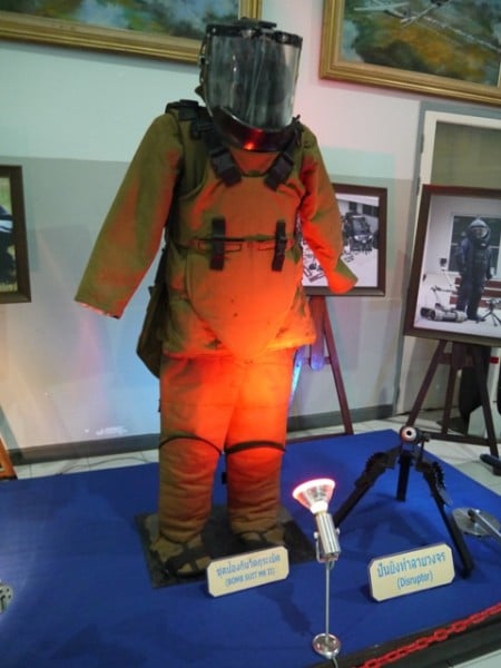 Bomb Disposal RSuit At Royal Thai Air Force Museum