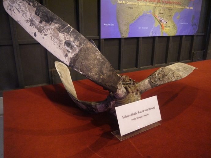 Propeller Of P-51D Mustang That Was Shot Down On 9 April 1945