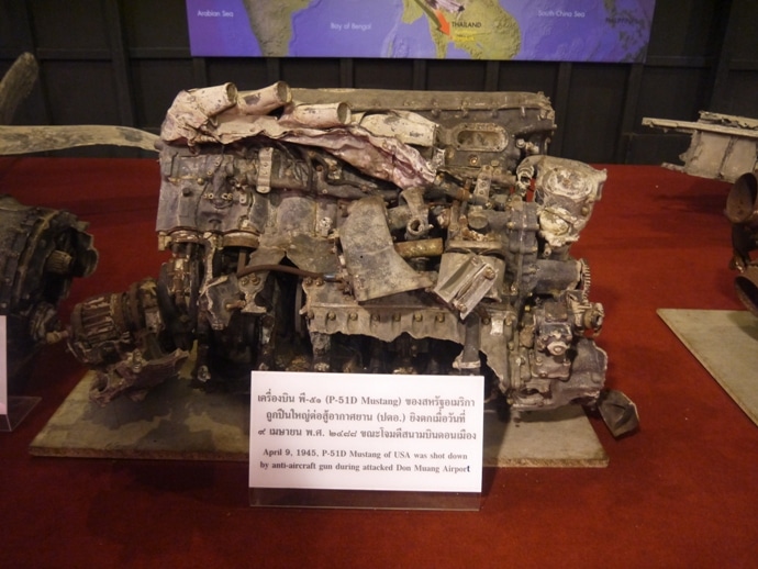 Engine Of P-51D Mustang That Was Shot Down On 9 April 1945