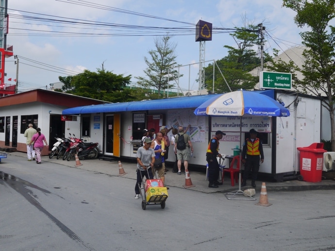 Information Center At Jatujak Market