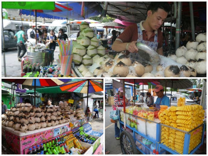 Food & Drink At Jatujak Market, Bangkok