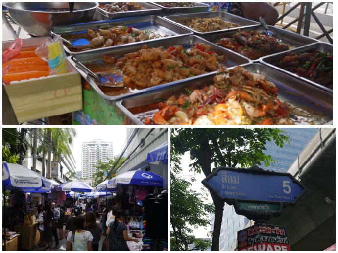 Lalai Sap Market, Silom Soi 5, Bangkok