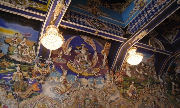 A Completed Section Of Wat Pariwat, Bangkok