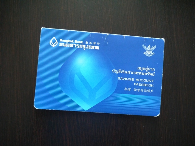 Bangkok Bank Savings Book