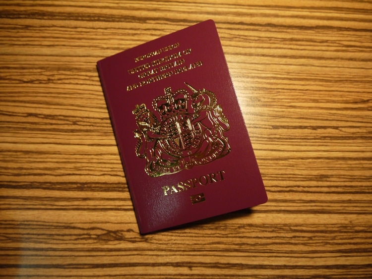 New Biometric British Passport