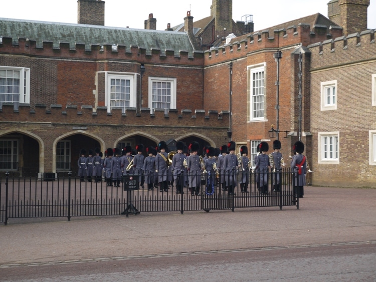 Guards At St James's Palace, London