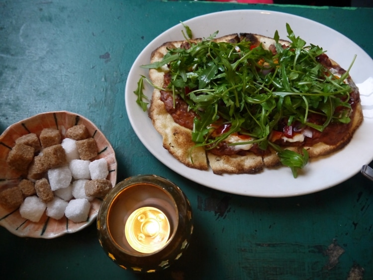 Mexican Flatbread At Chapel Arts Cafe, Bath, England