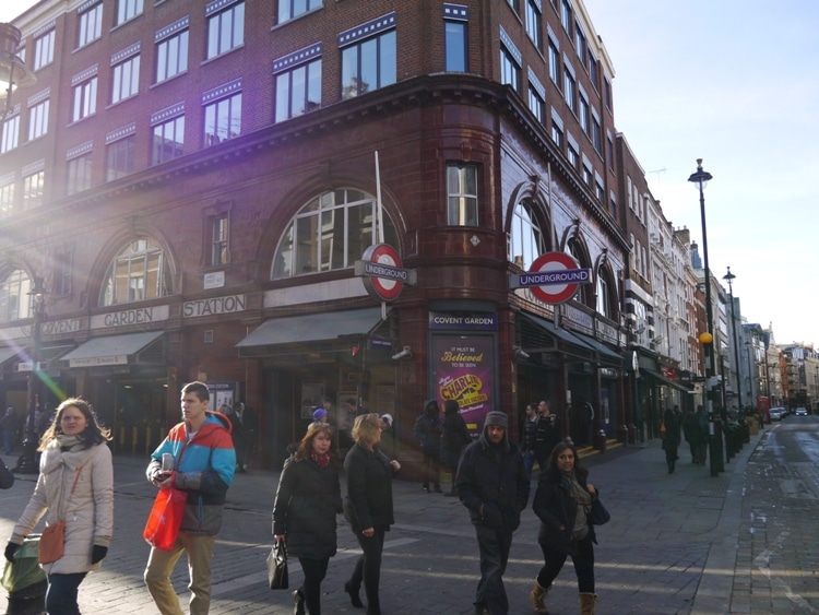 Covent Garden Underground Station - Just A Few Minutes' Walk From Travelodge