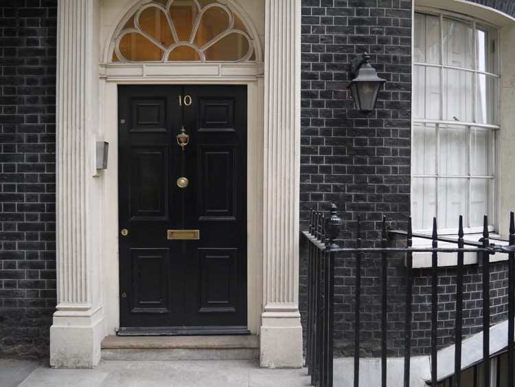 Not Number 10 Downing Street, London