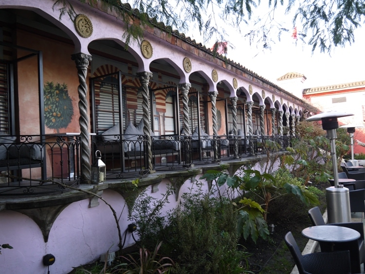 The Spanish Garden At The Roof Gardens, Kensington