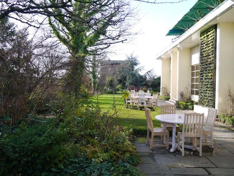 Babylon Restaurant Seating At The Roof Gardens, Kensington