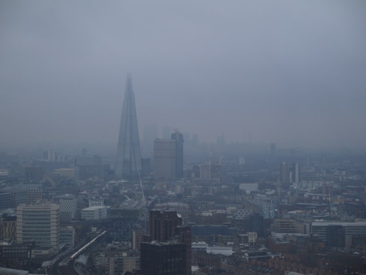 View From The London Eye - The Shard