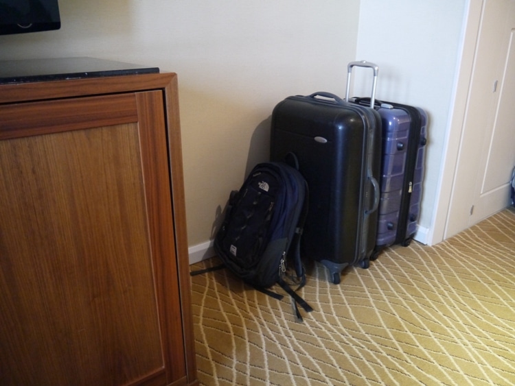 Luggage Storage Area At Marriott Hotel, Swansea