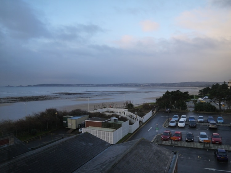 View From Our Room At Swansea's Marriott Hotel