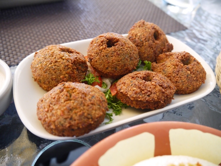 Perfect Falafel At Nadimos Lebanese Restaurant